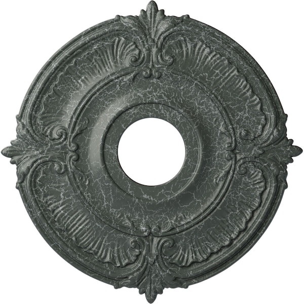 Ekena Millwork Attica Ceiling Medallion (Fits Canopies up to 5"), 18"OD x 4"ID x 5/8"P, Athenian Green Crackle CM18ATAGC - main
